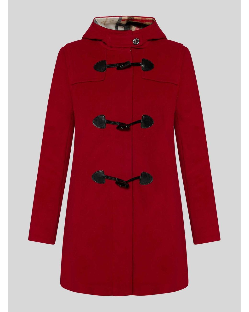 GIL BRET Duffle Coats in het Red