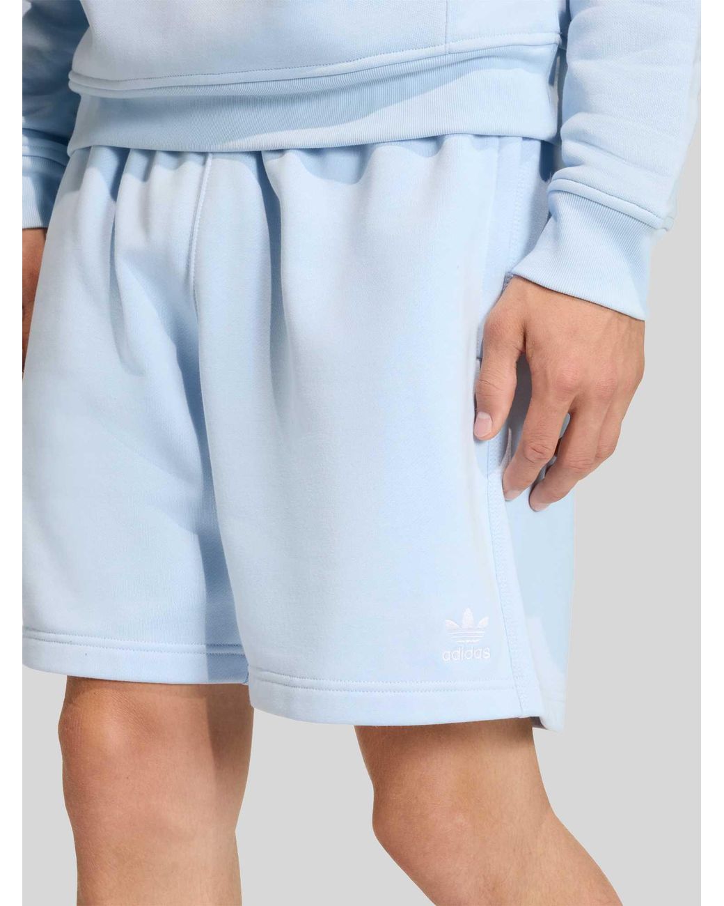 Adidas Originals Sweatshorts Van Katoenmix in het Blue voor heren