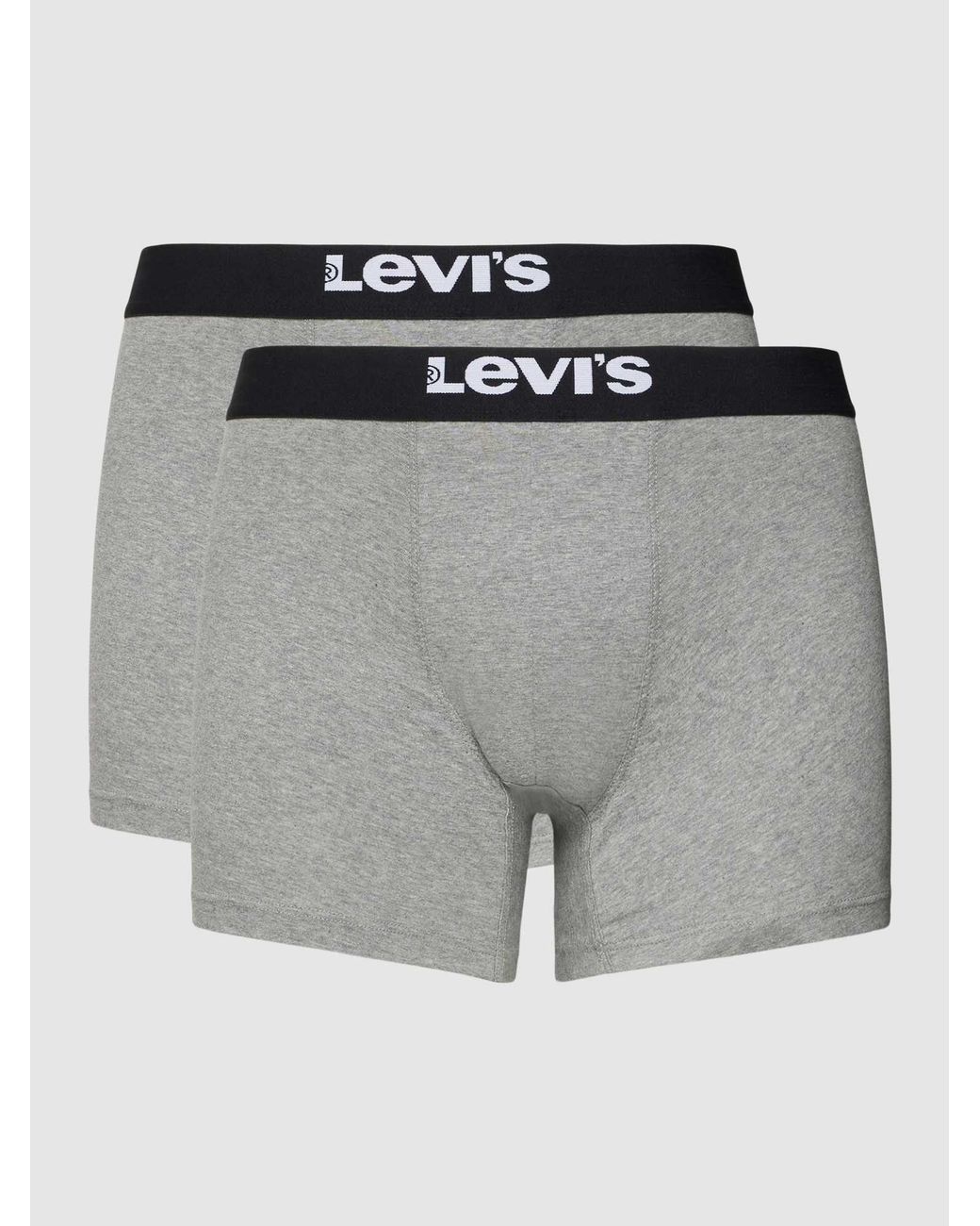 Levi's Boxershort Met Labeldetail in het Gray voor heren