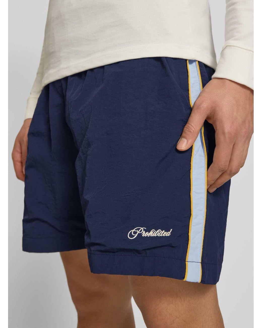 Prohibited Sportshorts in het Blue voor heren