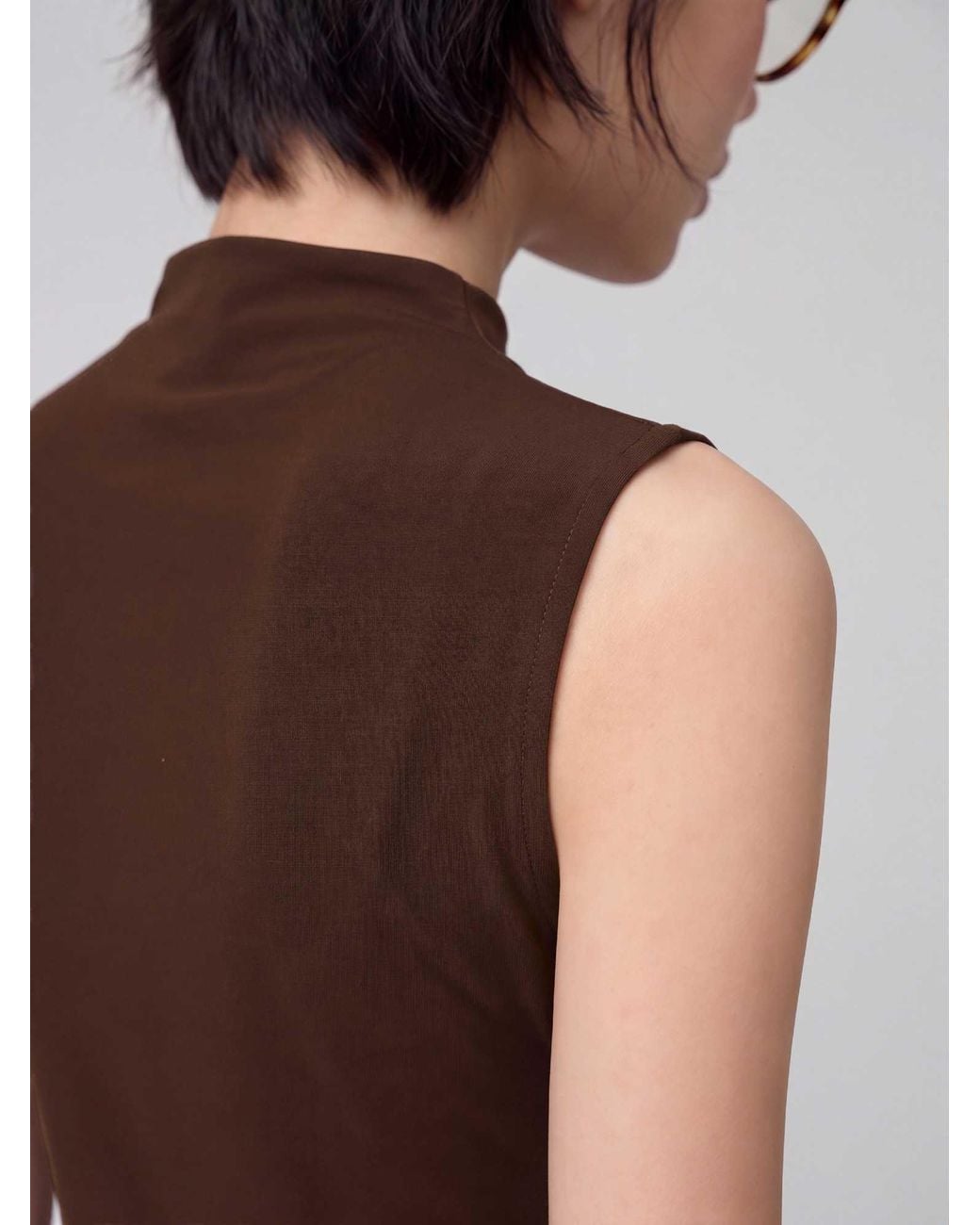Pieces Tanktops in het Brown