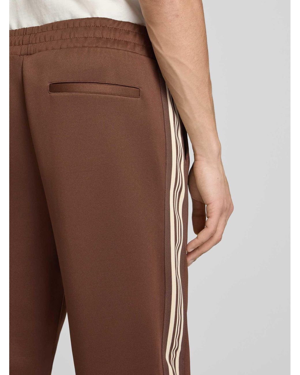 Only & Sons Regular Fit Sweatpants Met Elastische Band Model 'Riber' in het Brown voor heren
