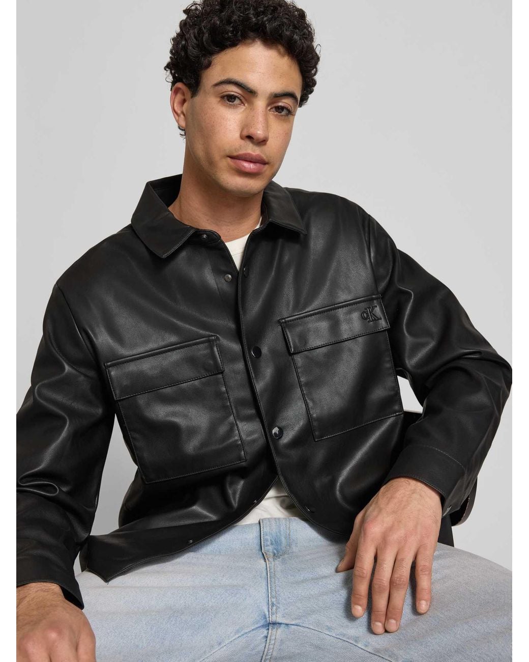 Calvin Klein Calvin Klein Shackets in het Black voor heren