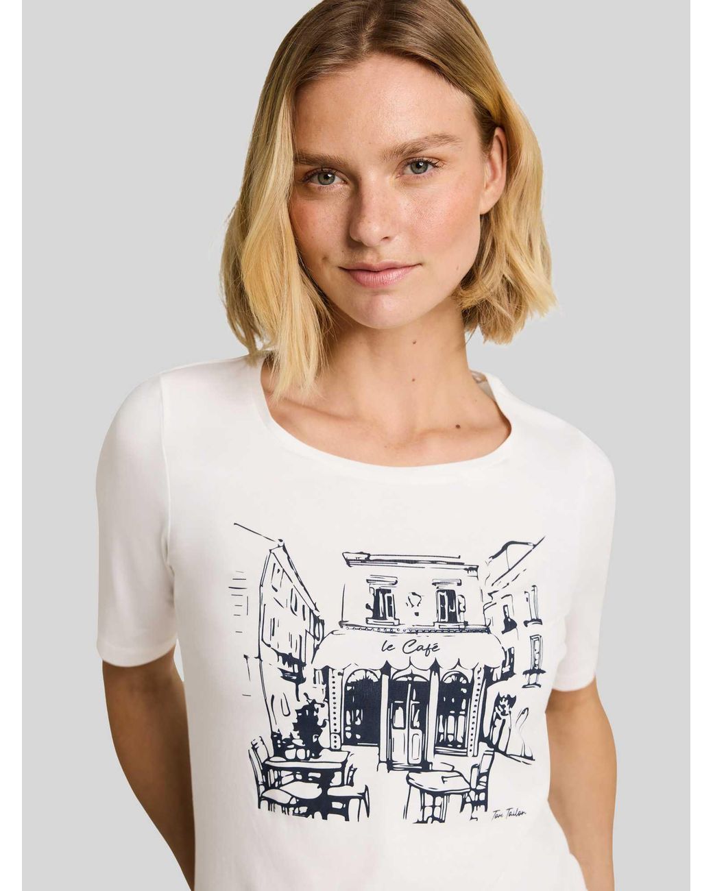 Tom Tailor T-Shirts in het White
