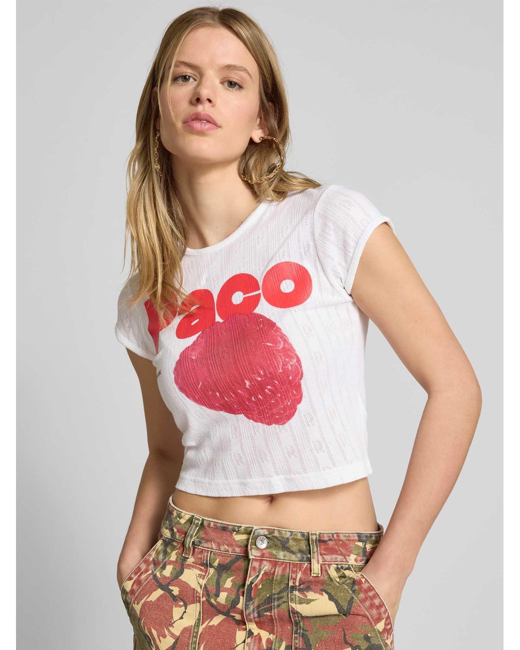 Rabanne T-Shirts in het Pink