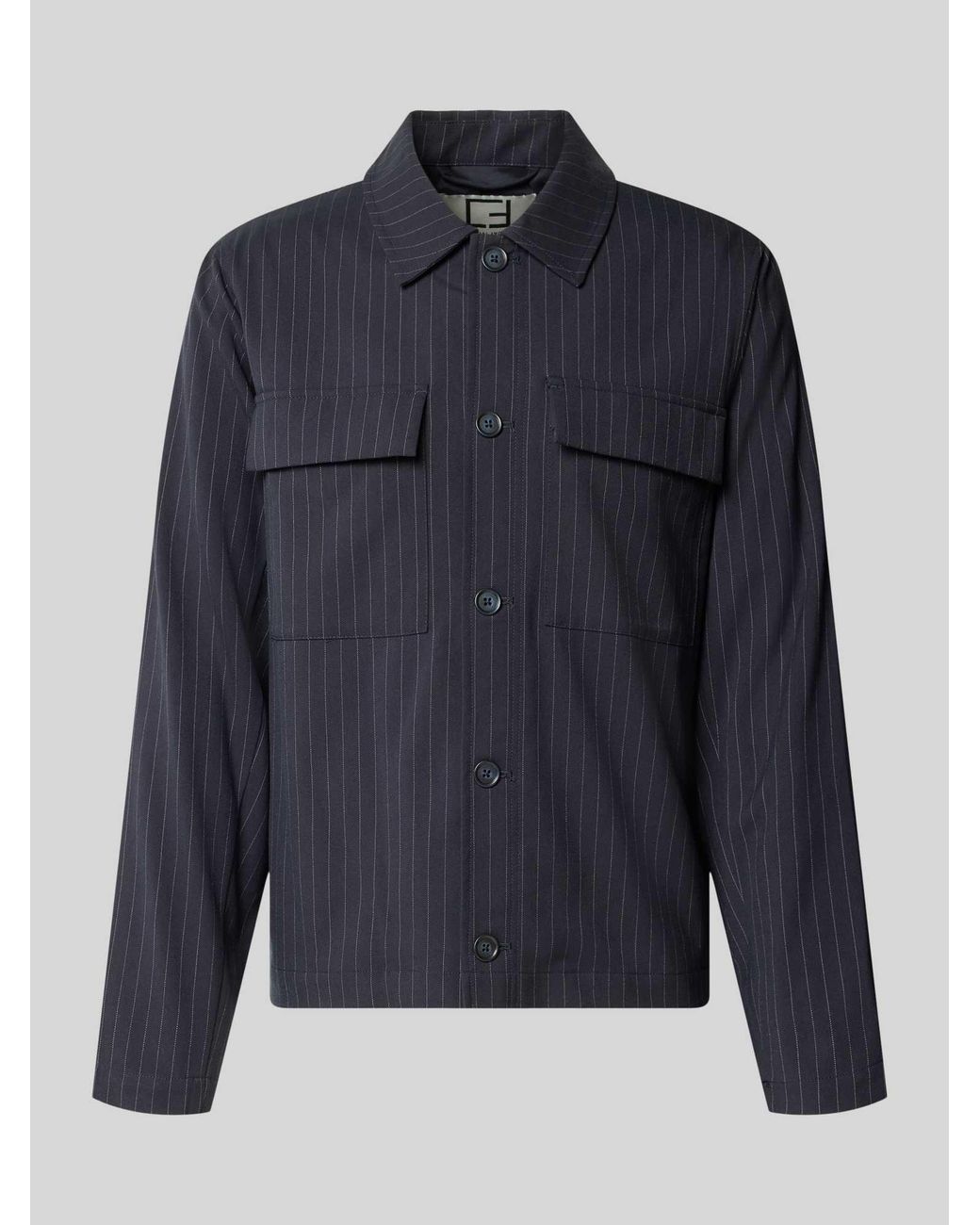 Casual Friday Shackets in het Blue voor heren