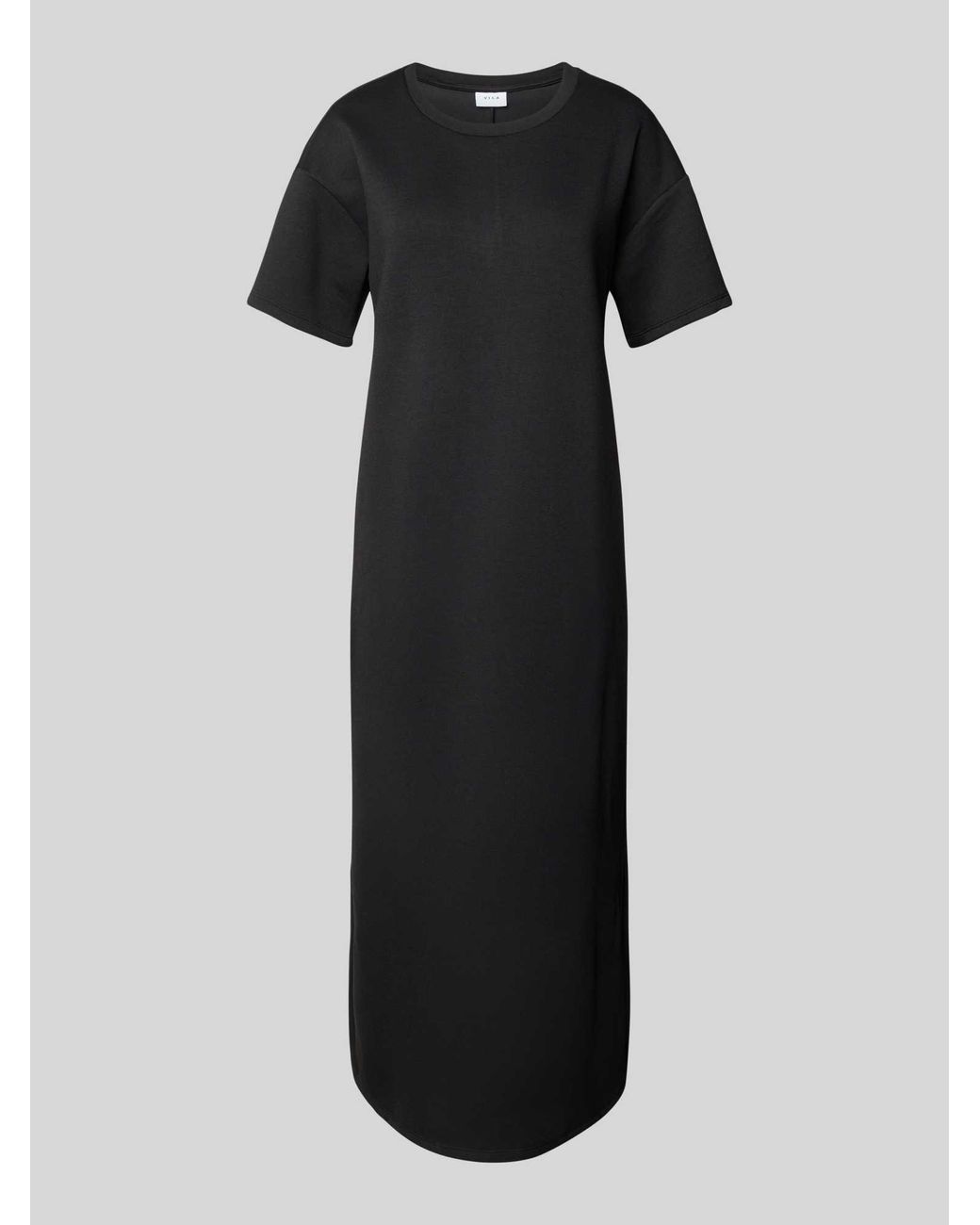 Vila Midi-jurk Met 1/2-mouwen in het Black