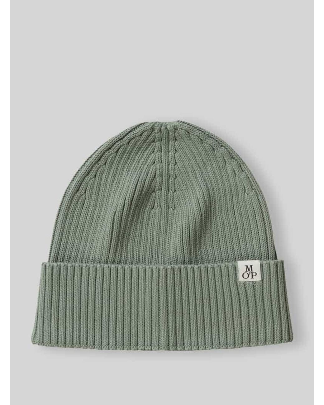 Marc O' Polo Mütze mit Label-Patch in Green für Herren