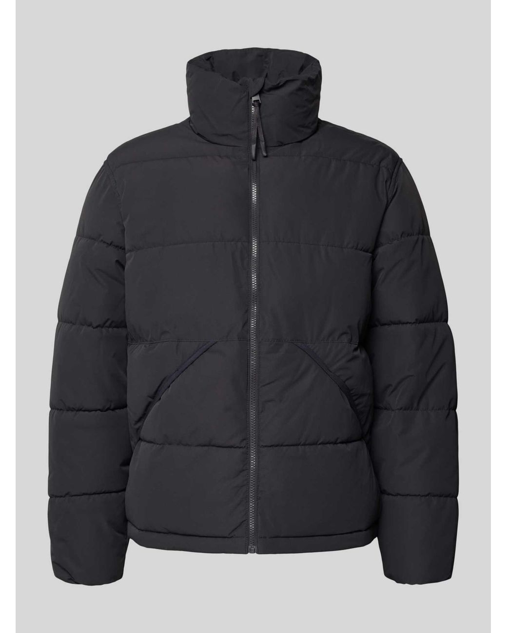 Only & Sons Regular Fit Buffer Jacket Met Opstaande Kraag Model 'Pack' in het Black voor heren
