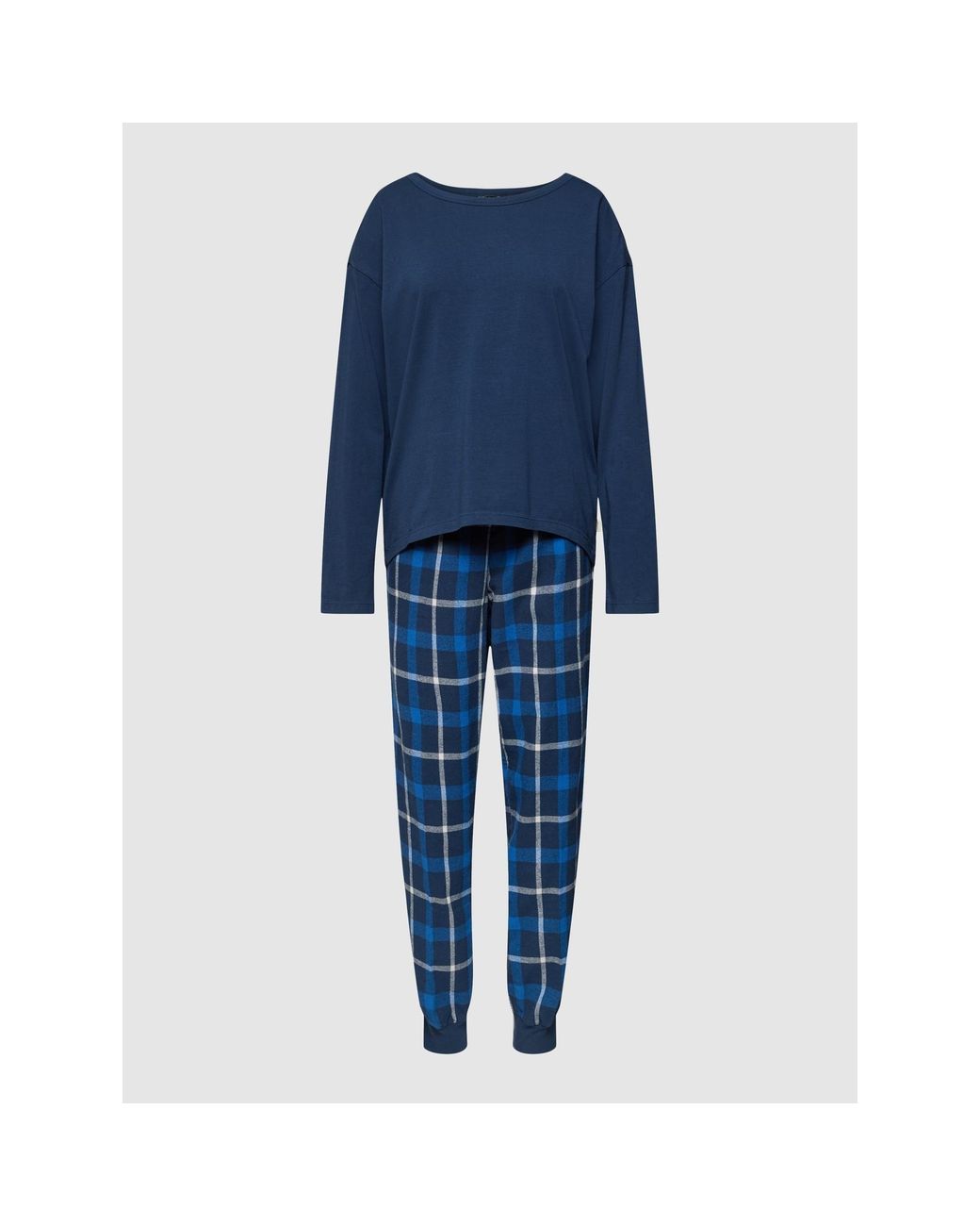 Esprit Pyjama mit Rundhalsausschnitt Modell 'SUS' in Blau | Lyst AT