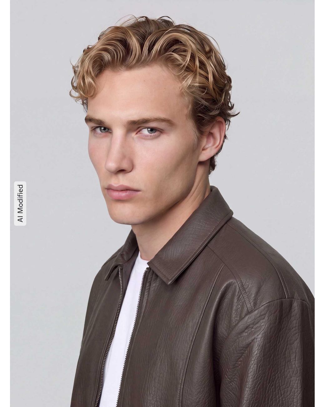 Only & Sons Leren Jassen in het Gray voor heren