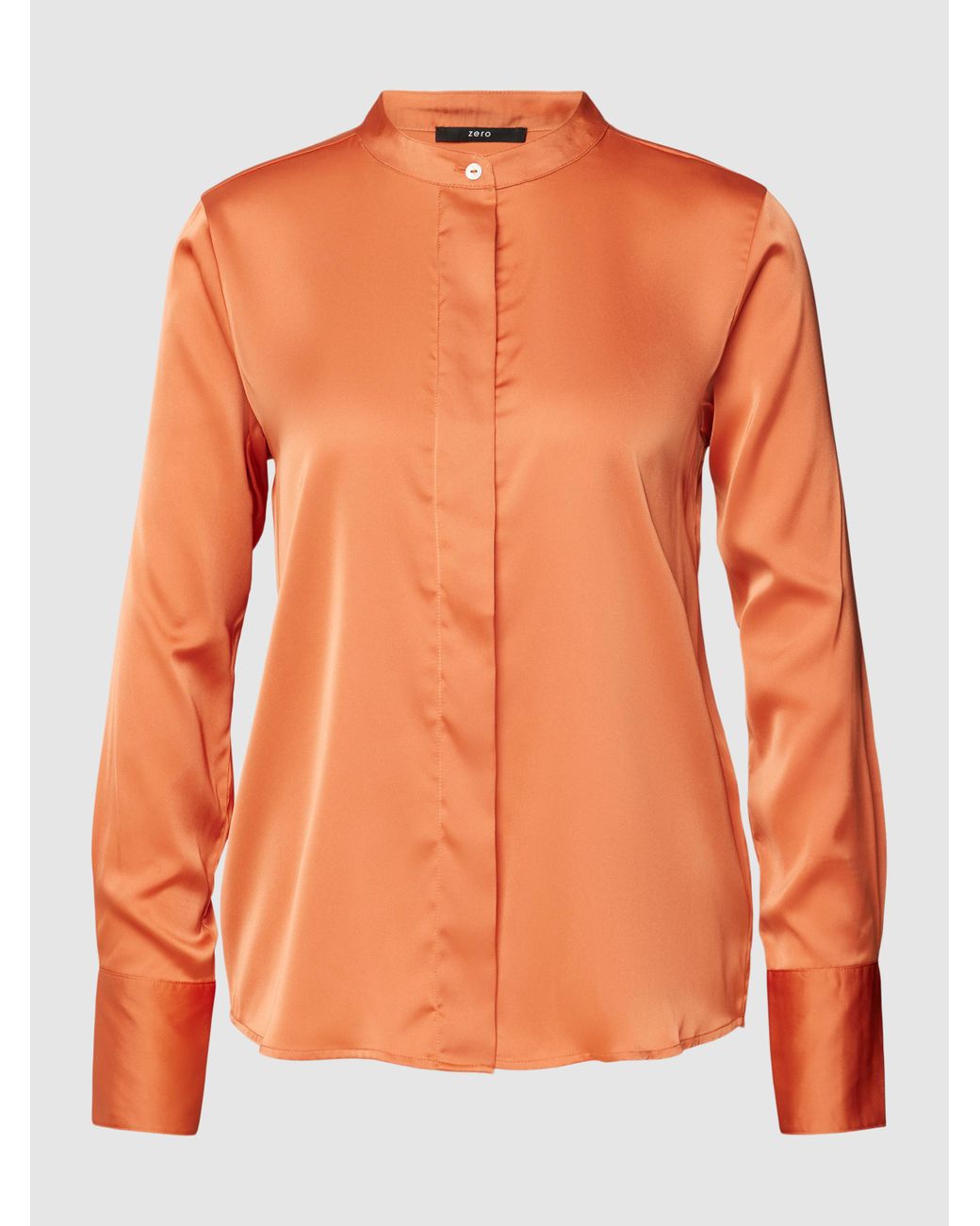 Bluse | Orange in schimmerndem Zero DE Lyst in Design