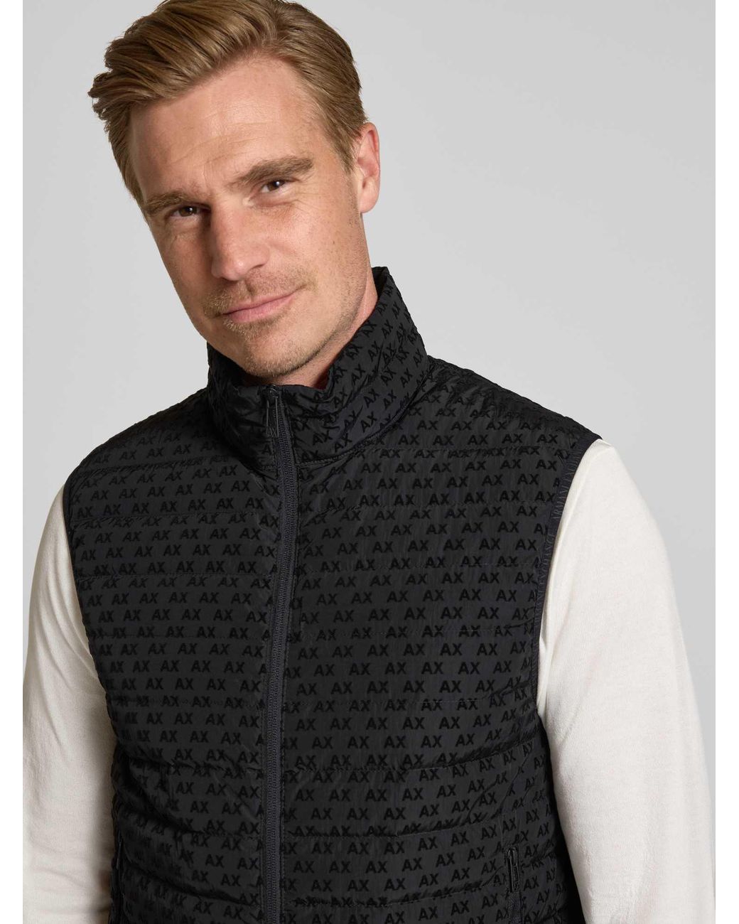 ARMANI EXCHANGE Bodywarmers in het Black voor heren