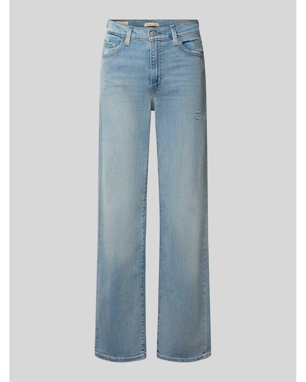 Levi's Straight Fit Jeans in het Blue