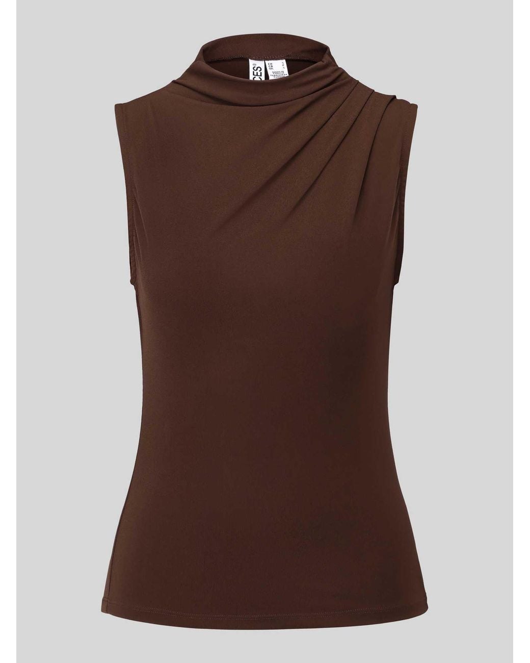 Pieces Tanktops in het Brown
