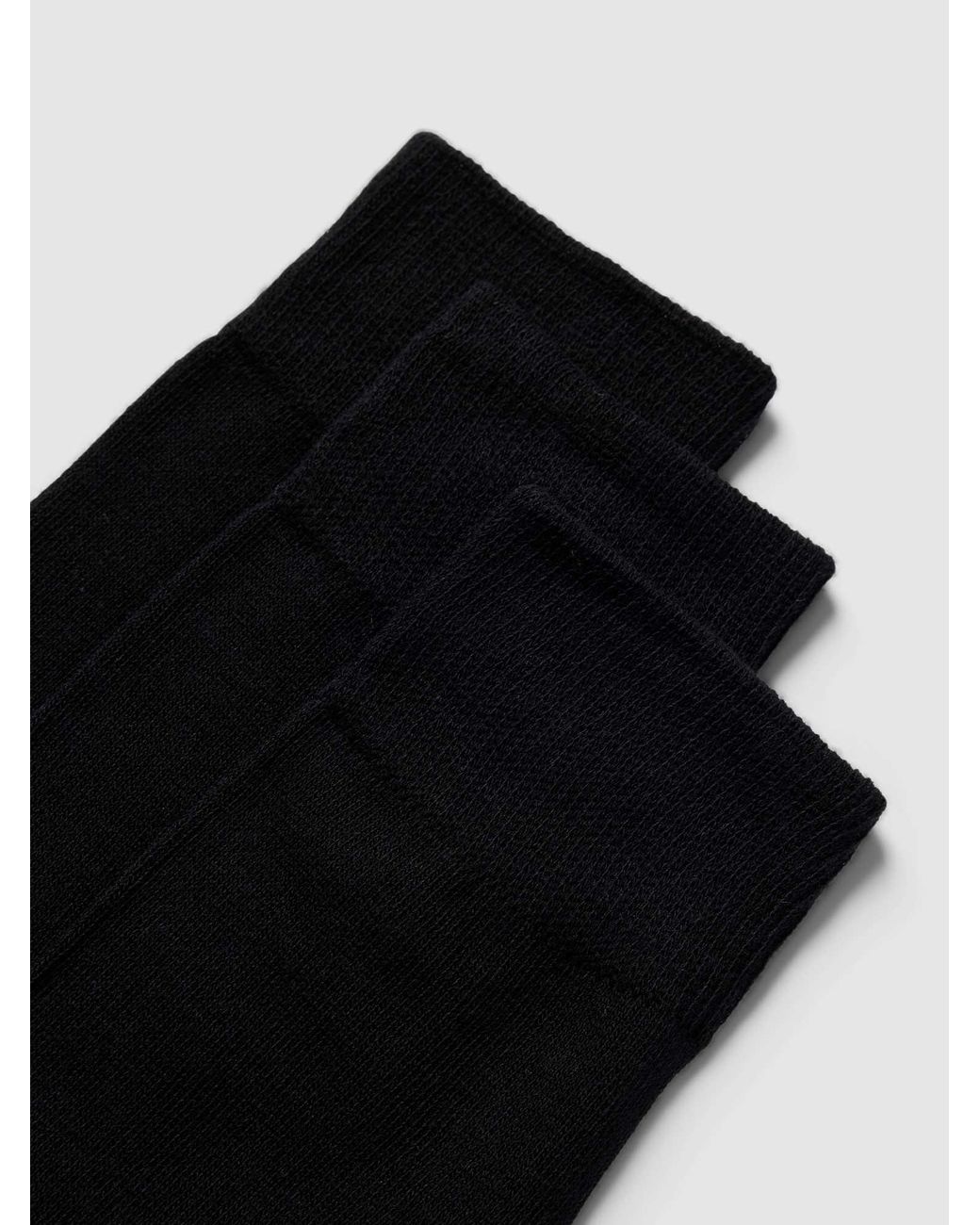 S.oliver Sokken Met Stretch, Set Van 3 Paar in het Black voor heren