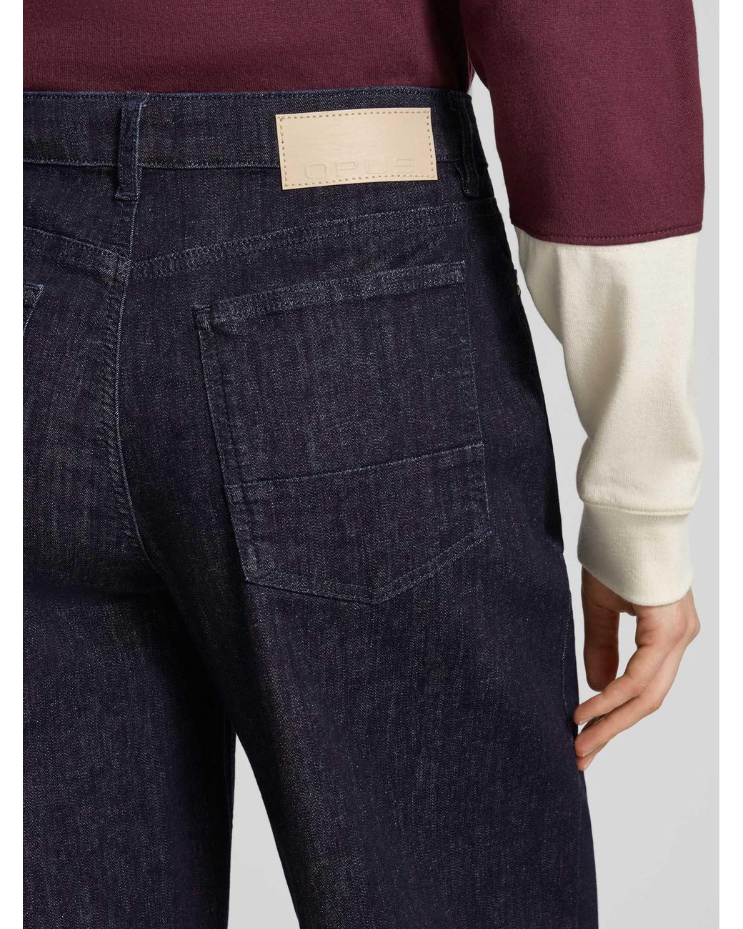 Opus Barrel Jeans in het Blue