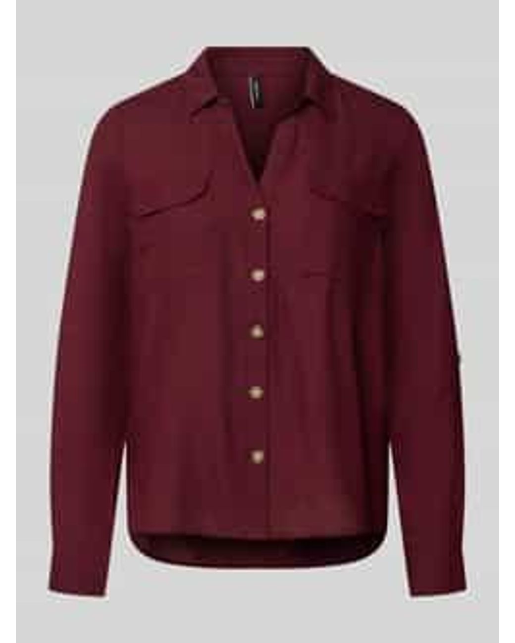 Vero Moda Blouses Lange Mouw in het Red