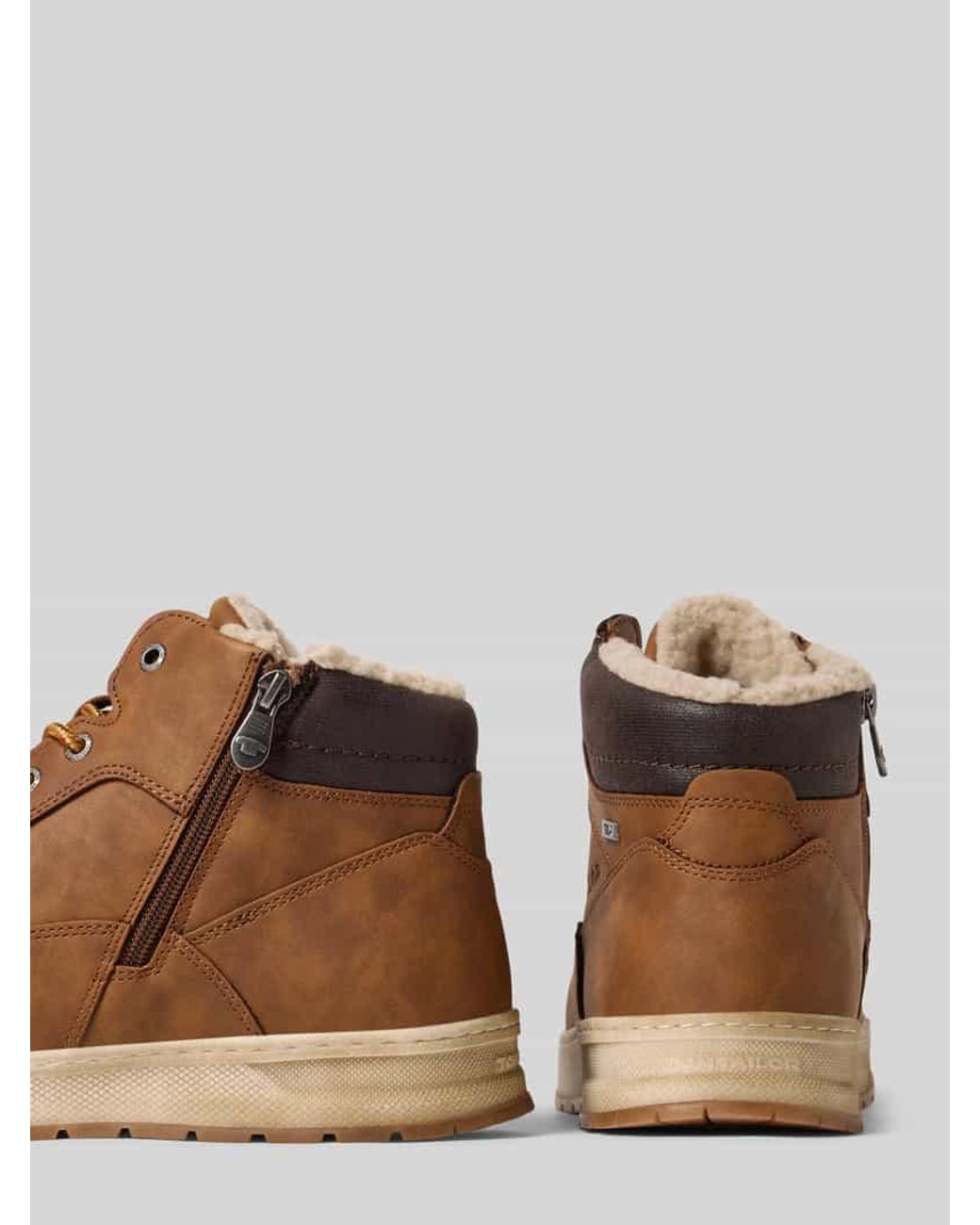 Tom Tailor Boots mit wärmendem Futter in Brown für Herren