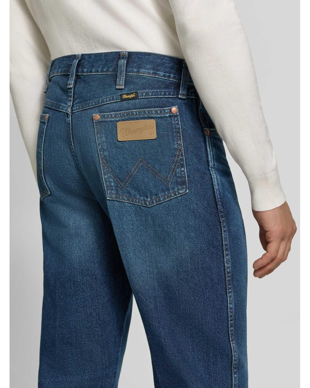 Wrangler Regular Fit Jeans in het Blue voor heren