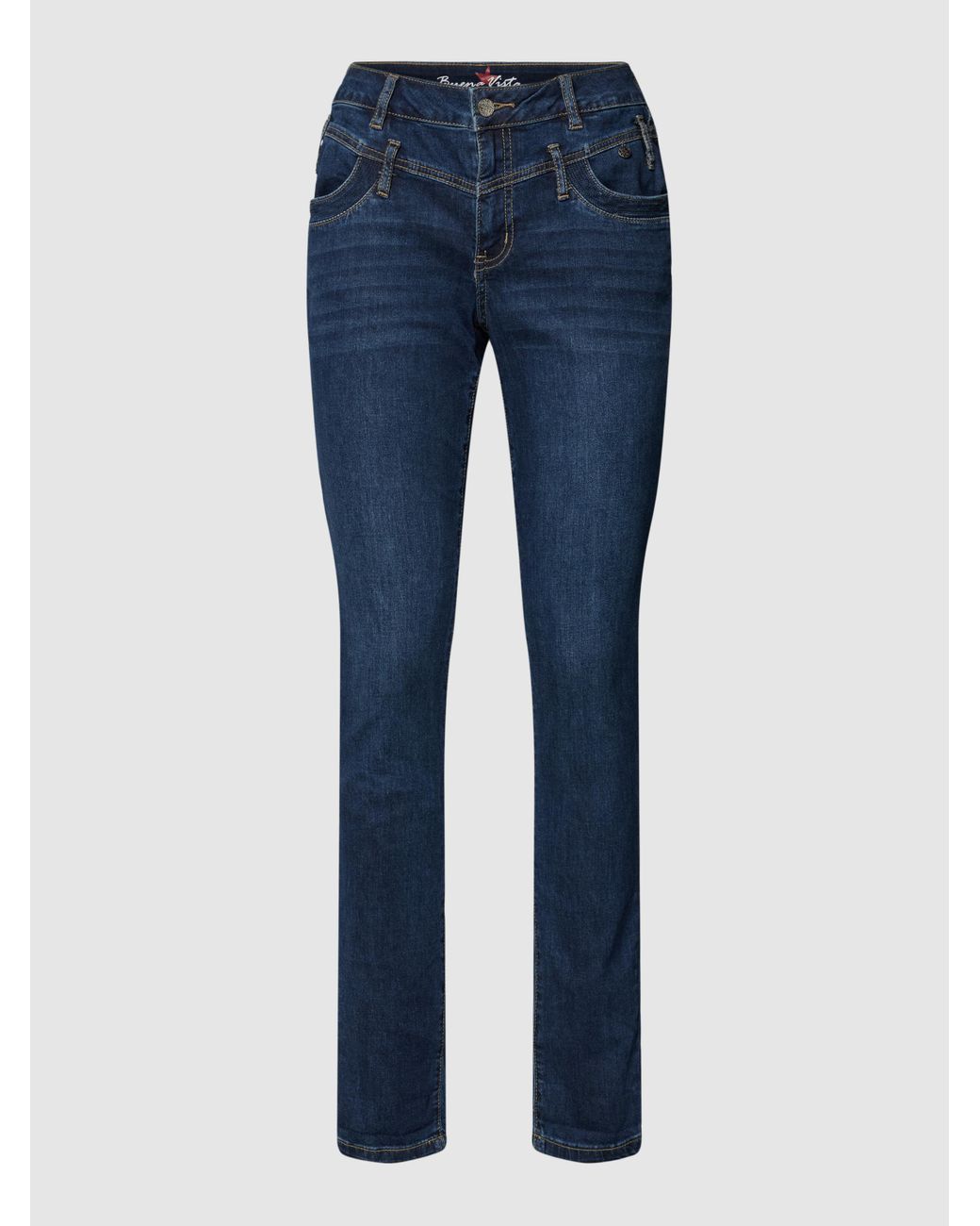 Buena Vista Jeans Met 5-pocketmodel, Model 'florida' in het Blauw | Lyst NL