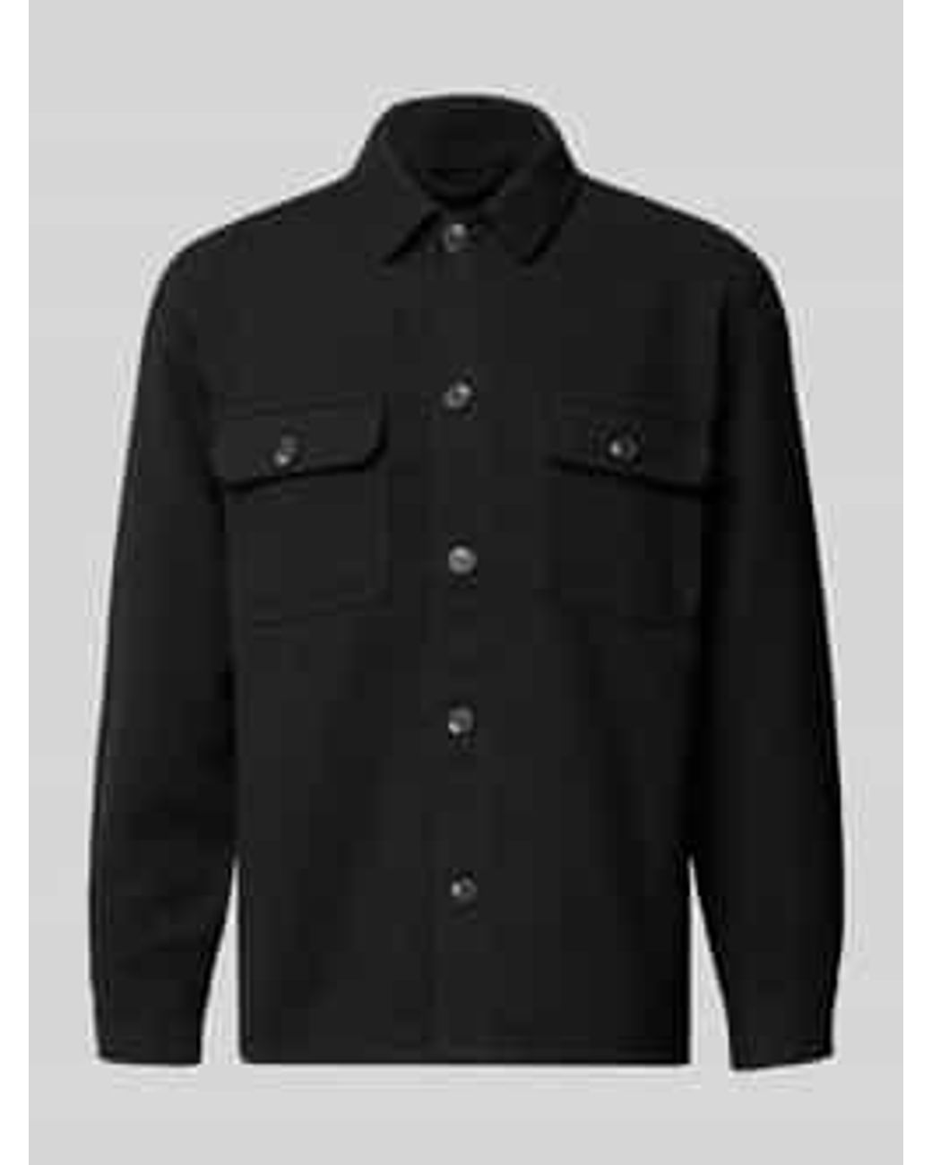 Jack & Jones Shackets in het Black voor heren