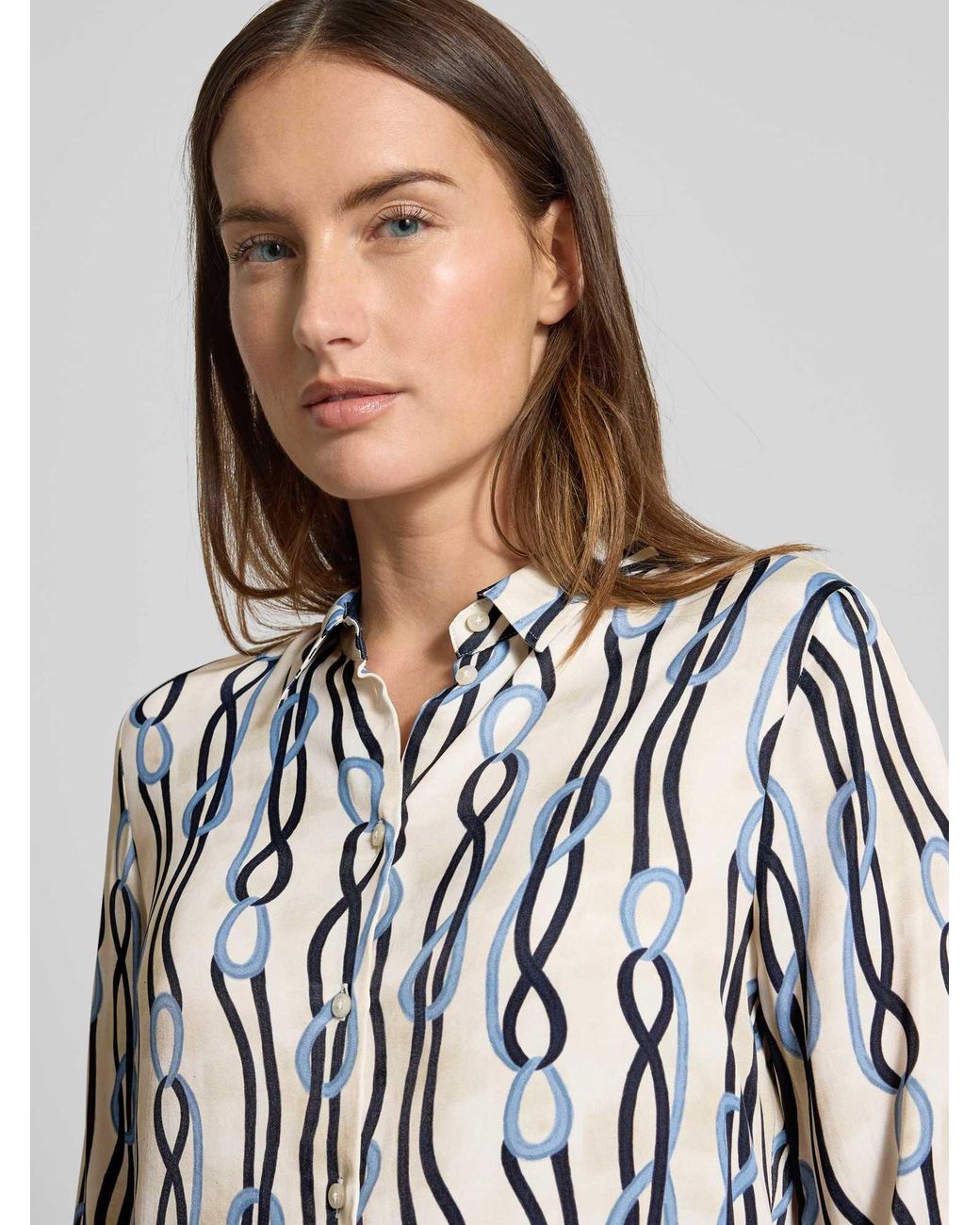Eterna Overhemdblouses in het Blue