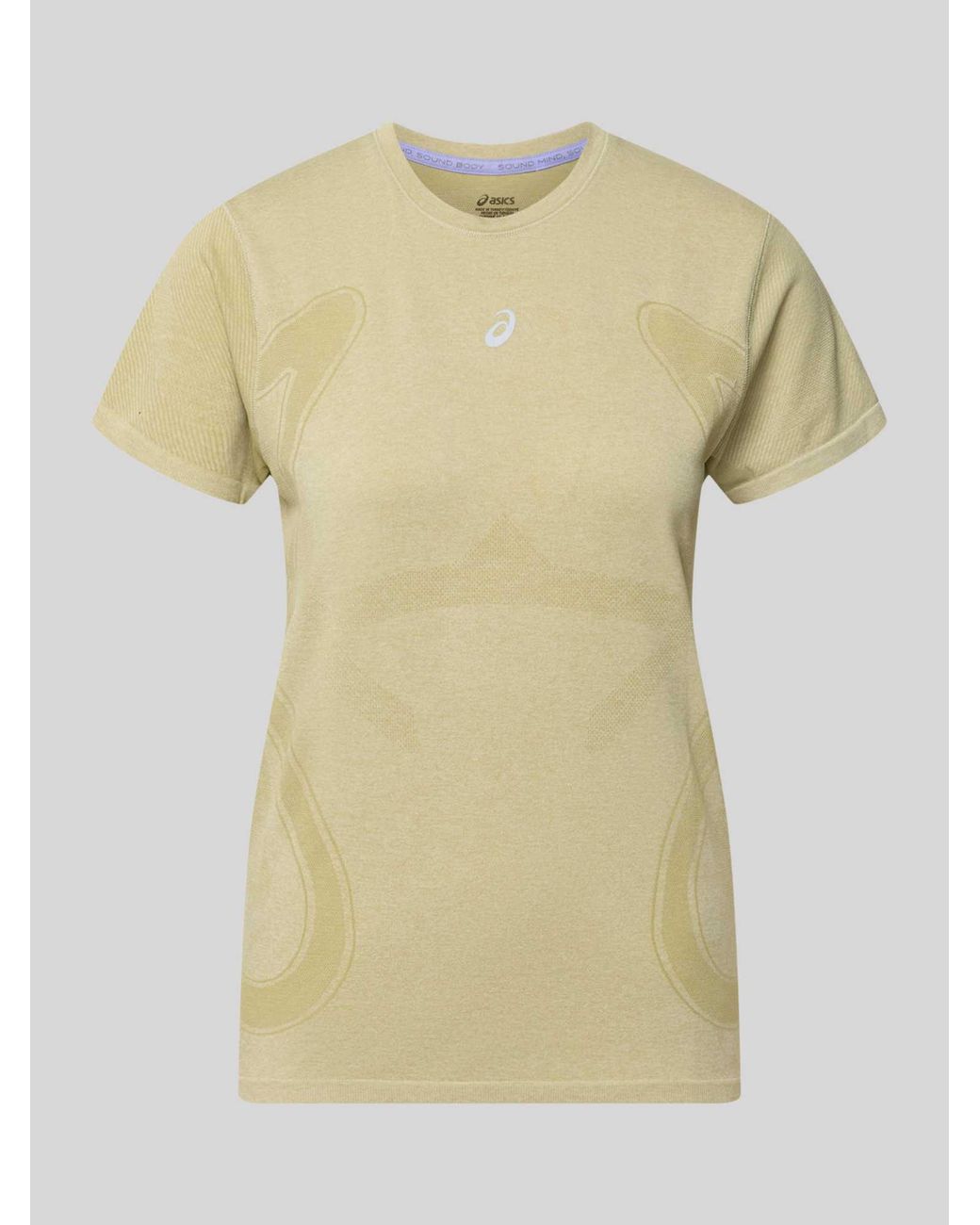 Asics T-Shirts in het Yellow