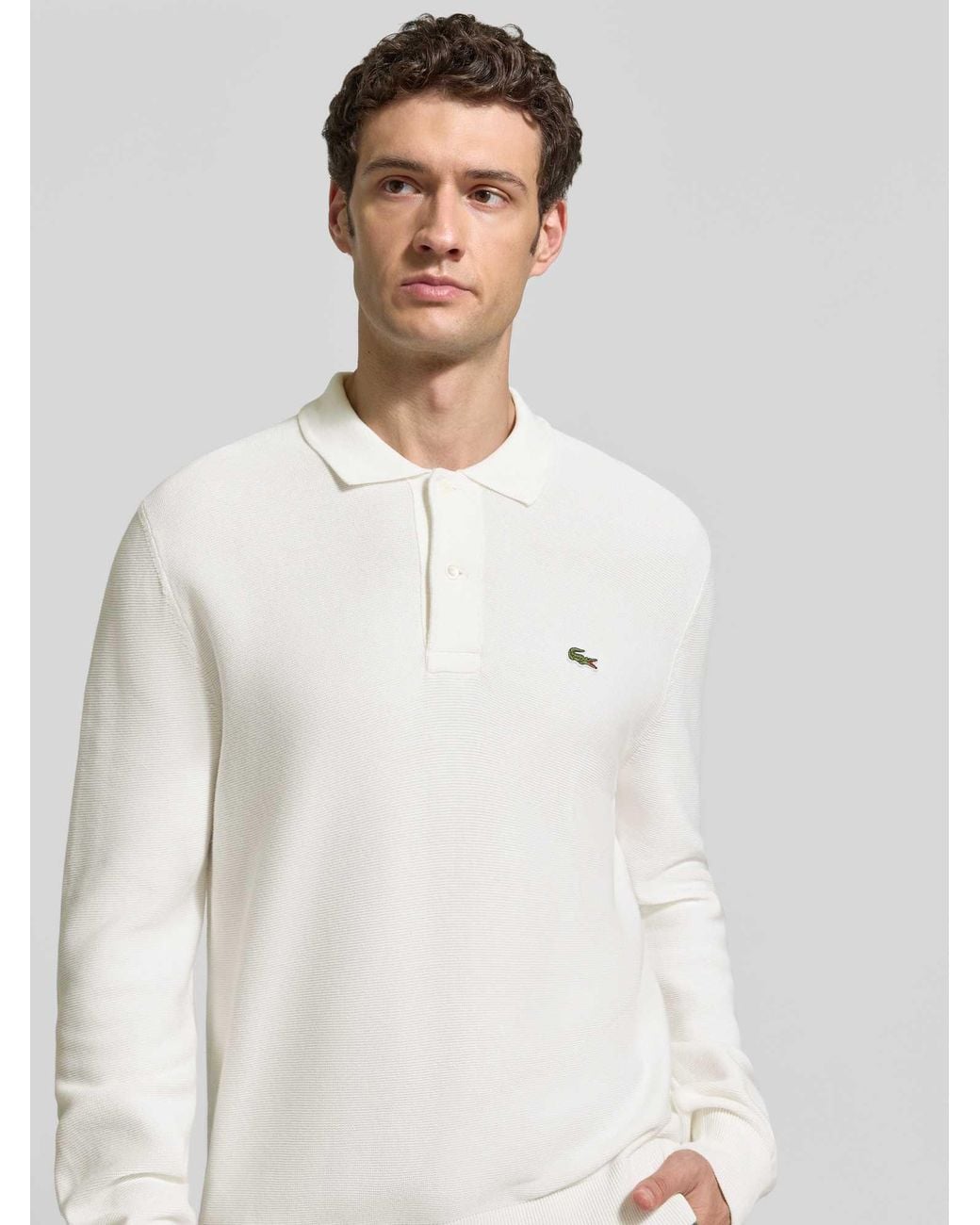 Lacoste Poloshirts in het White voor heren