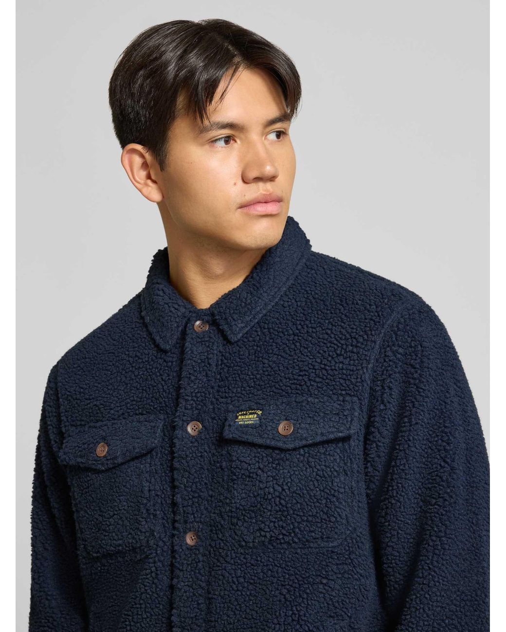 Superdry Shackets in het Blue voor heren