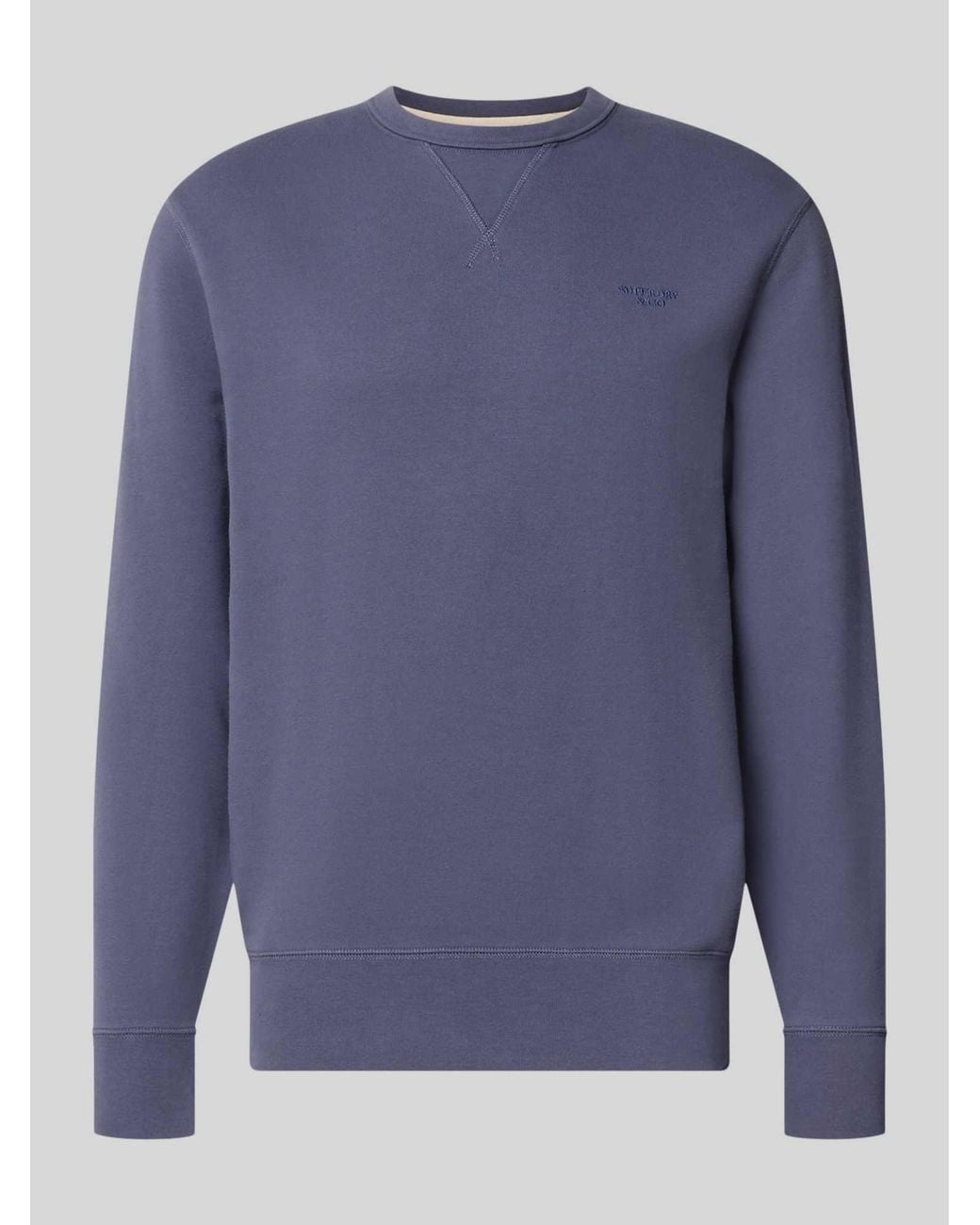 Superdry Sweaters in het Blue voor heren