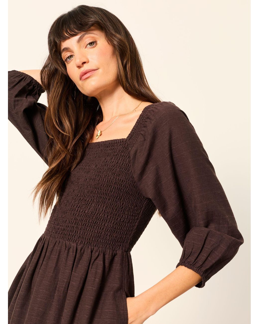 FatFace Multicolor Adele Petite Midi Dress