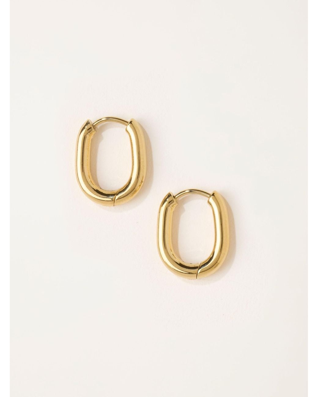 FatFace Natural Fatface Waterproof Oval Hoops