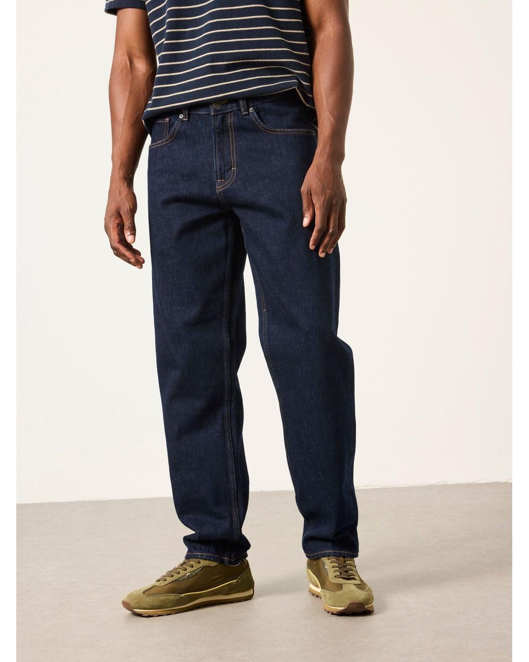 FatFace Blue Selvedge Jeans for men
