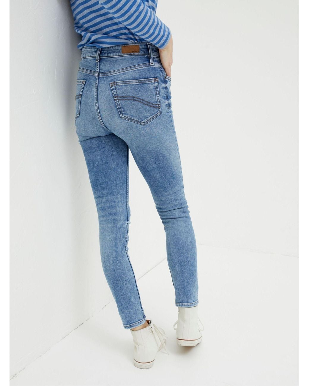 FatFace Blue Harlow Highwaist Skinny Jeans