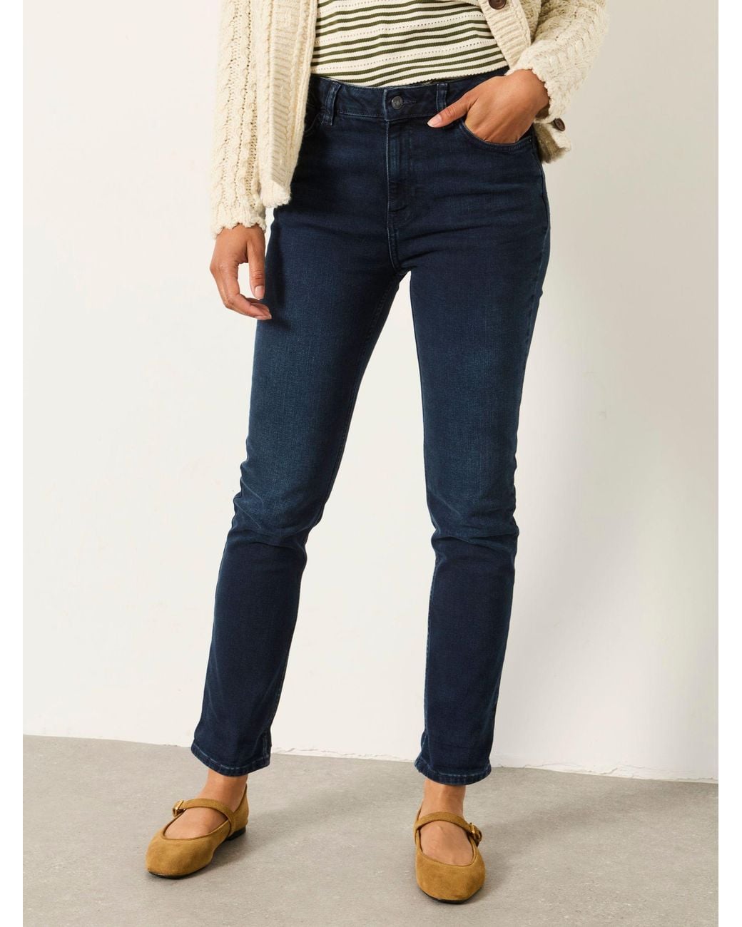 FatFace Blue Chesham Slim Jeans