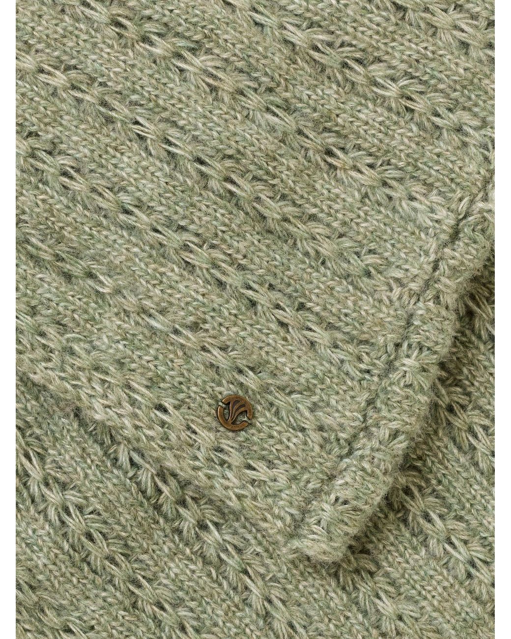 FatFace Green Pointelle Snood