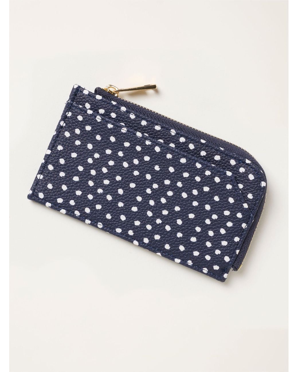 FatFace Blue Fatface Polka Dot Printed Card Holder