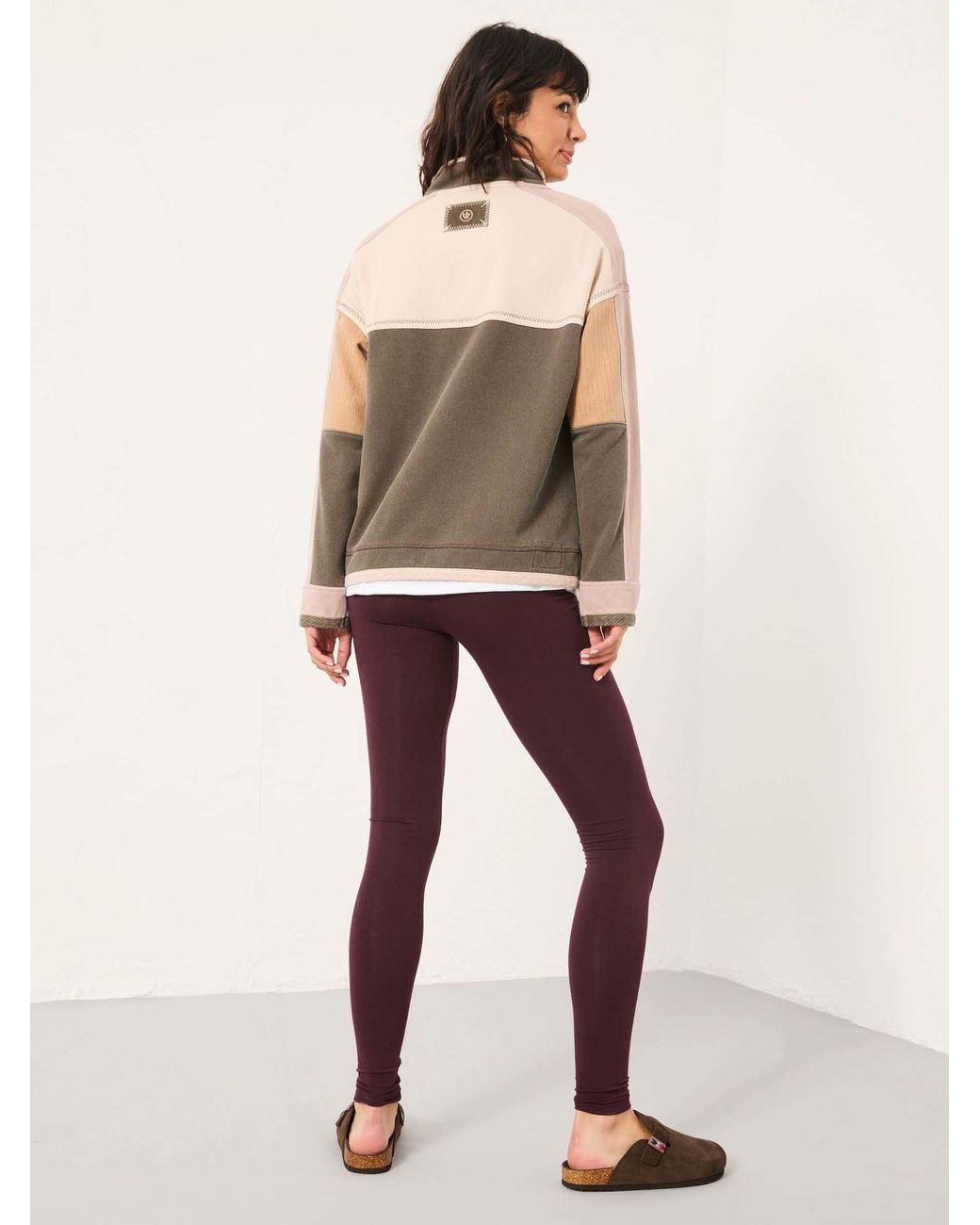 FatFace Purple Meribel High Rise Legging