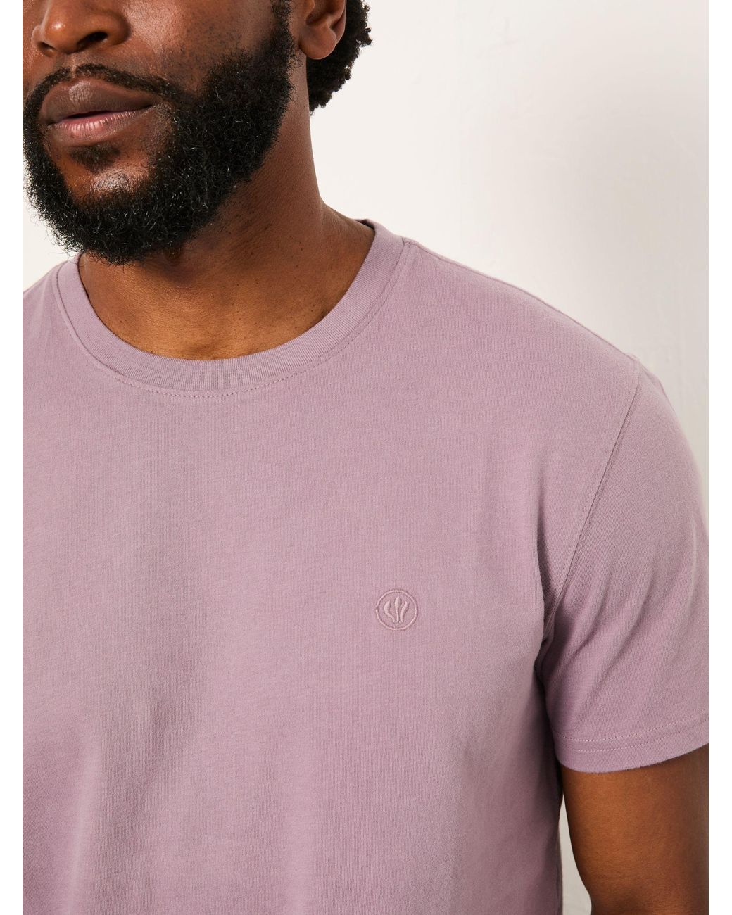 FatFace Red Lulworth Short Sleeve T-Shirt for men