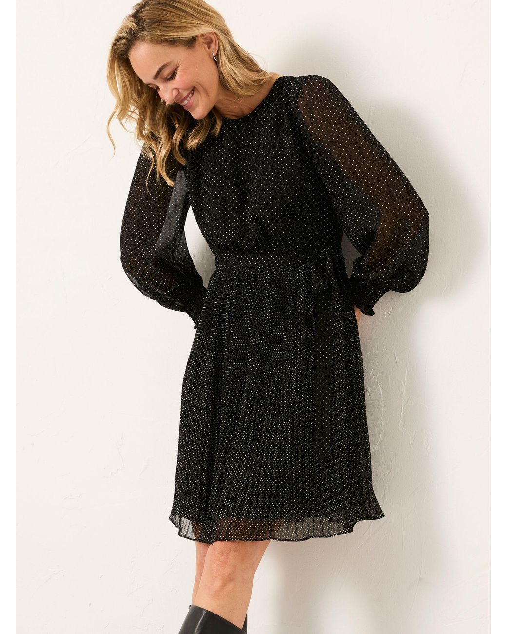 FatFace Black Fatface Darcy Mini Dress