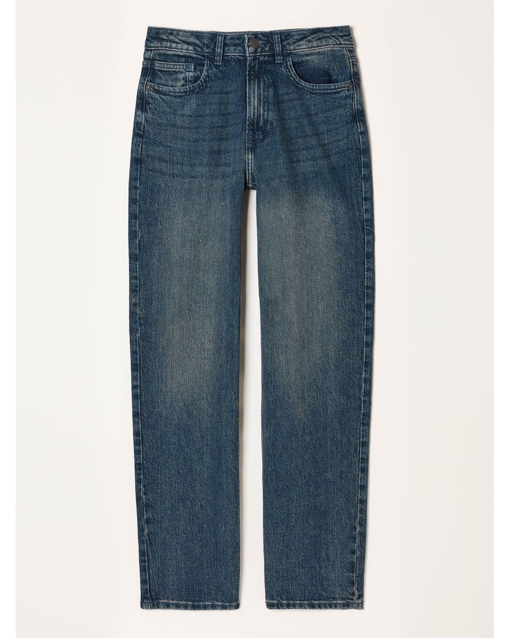 FatFace Blue Filby Relaxed Straight Jeans