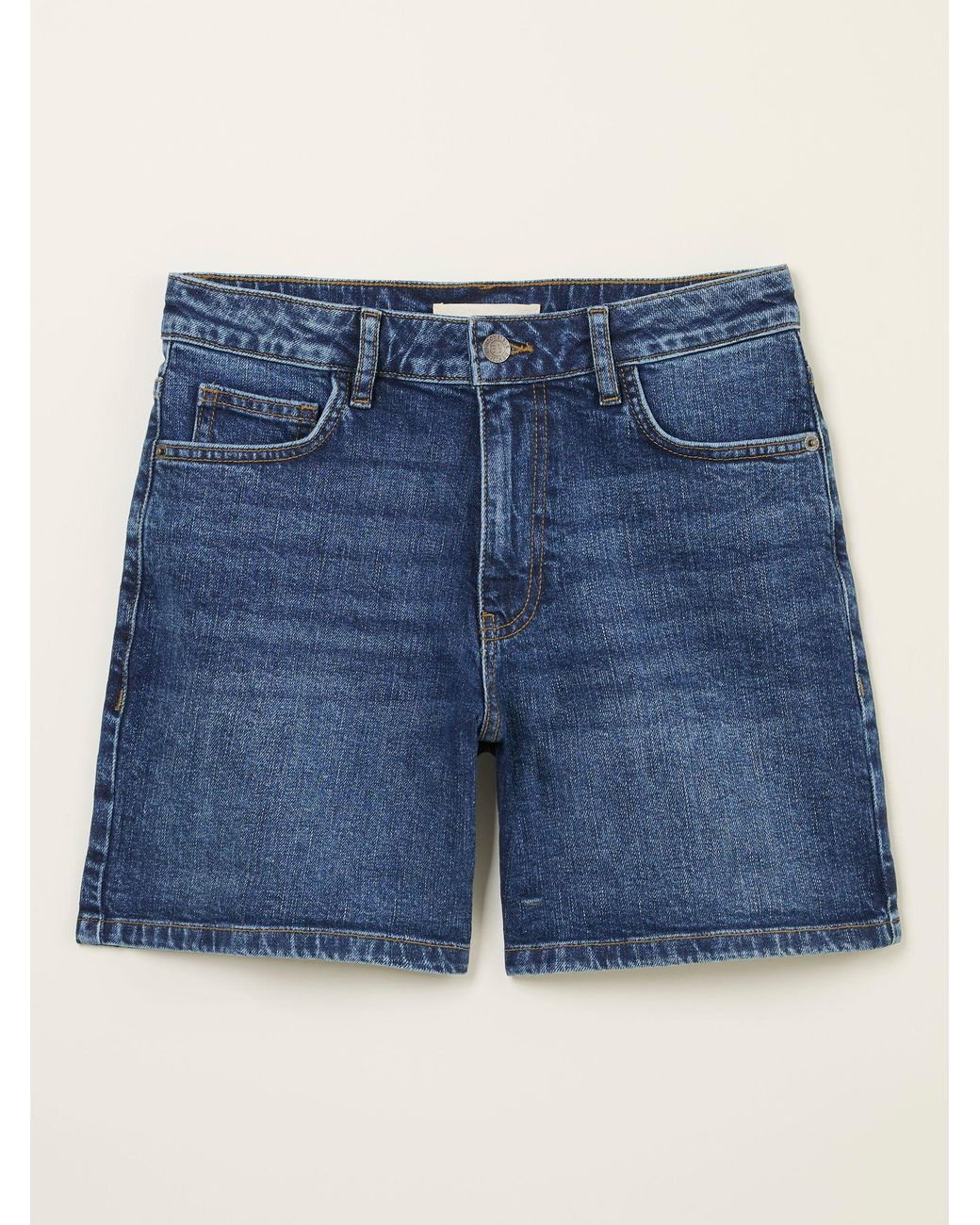 FatFace Blue Harlyn Harlyn Denim Shorts