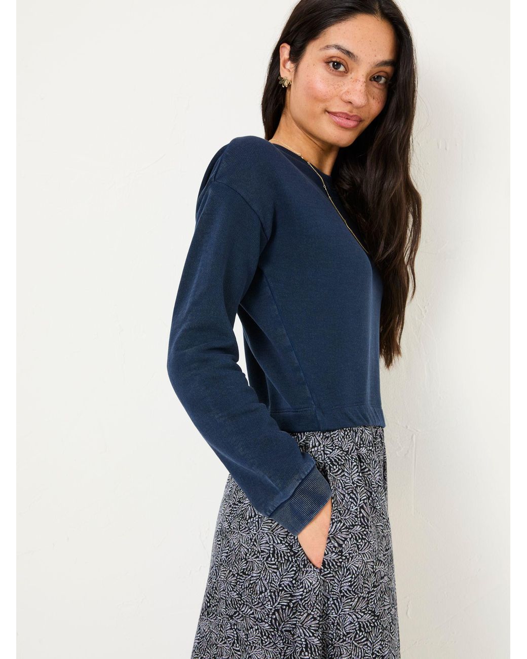 FatFace Blue Nia Midi Dress