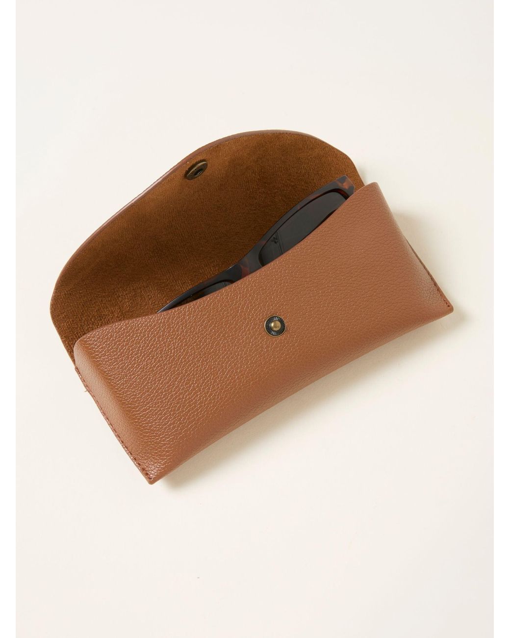 FatFace Natural Sunglasses Case for men