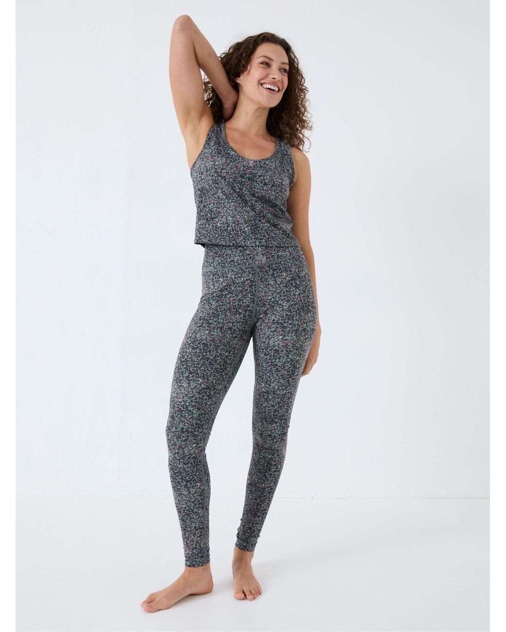 FatFace Blue Venus Printed Leggings
