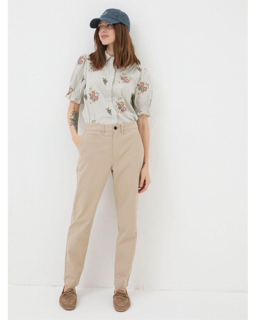 FatFace Natural Rye Chinos