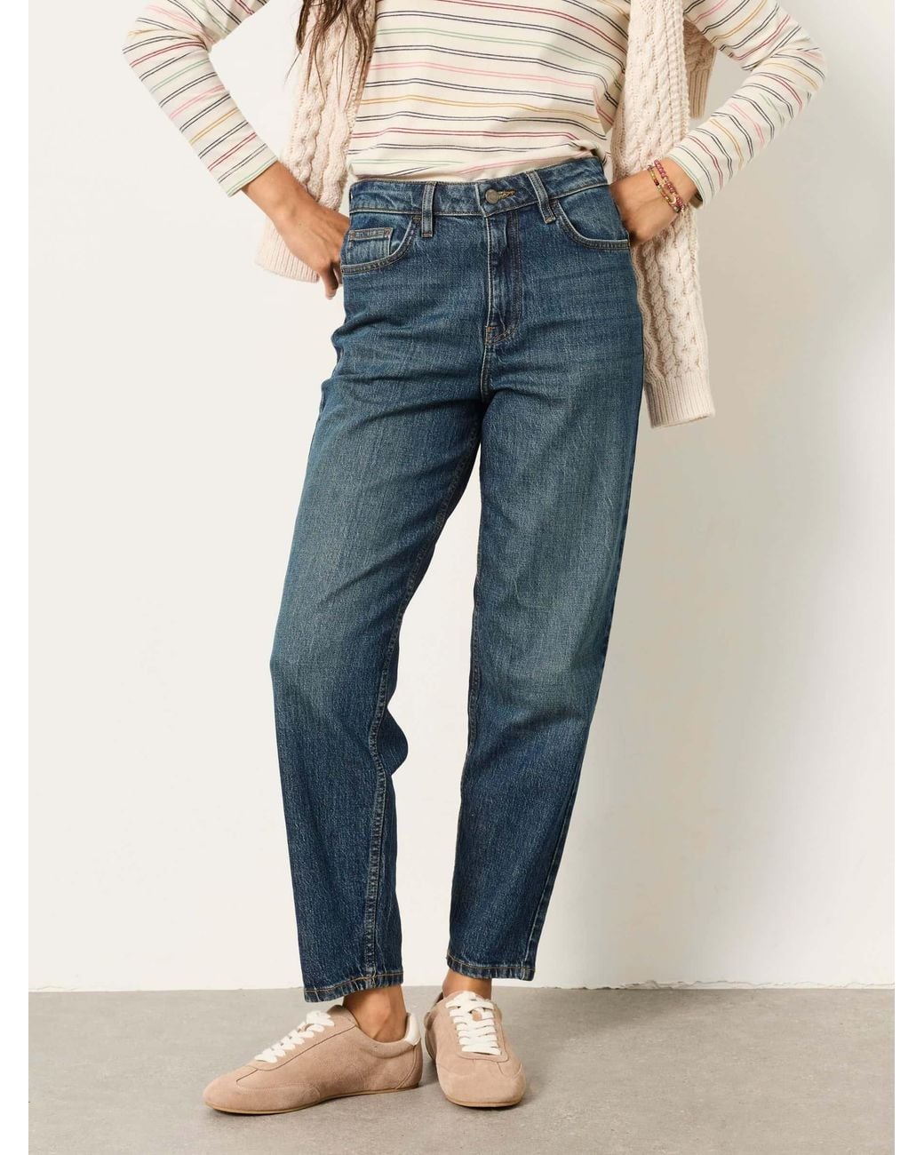 FatFace Blue Marlow Petite Jeans