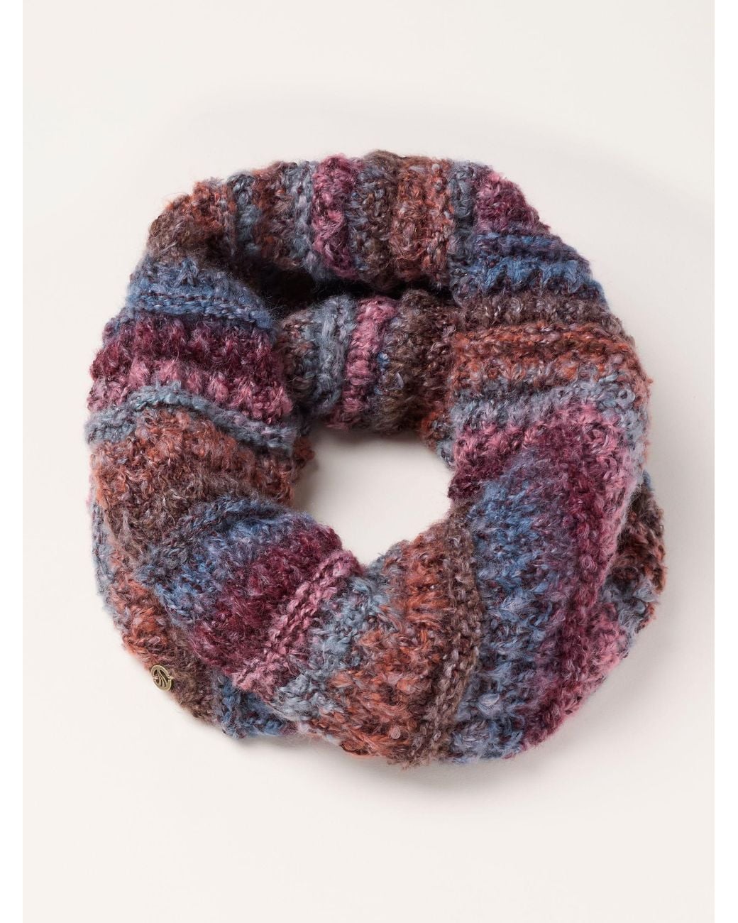 FatFace Pink Spacedye Twist Snood