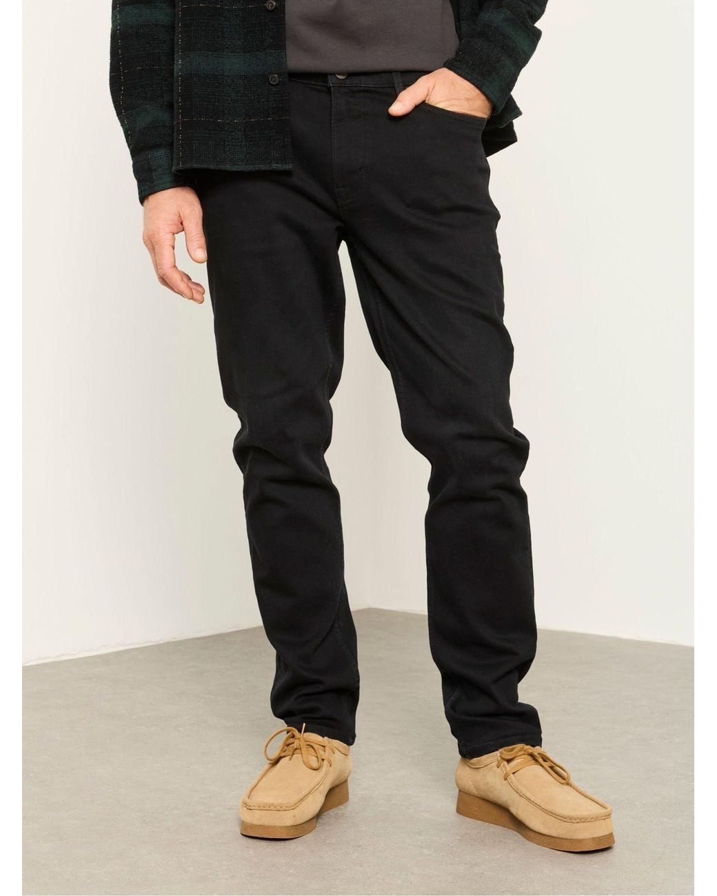 FatFace Black Slim Fit Jeans for men
